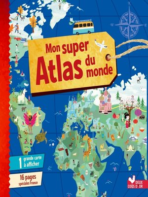 cover image of Mon super Atlas du monde